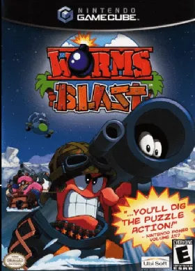 Worms Blast box cover front